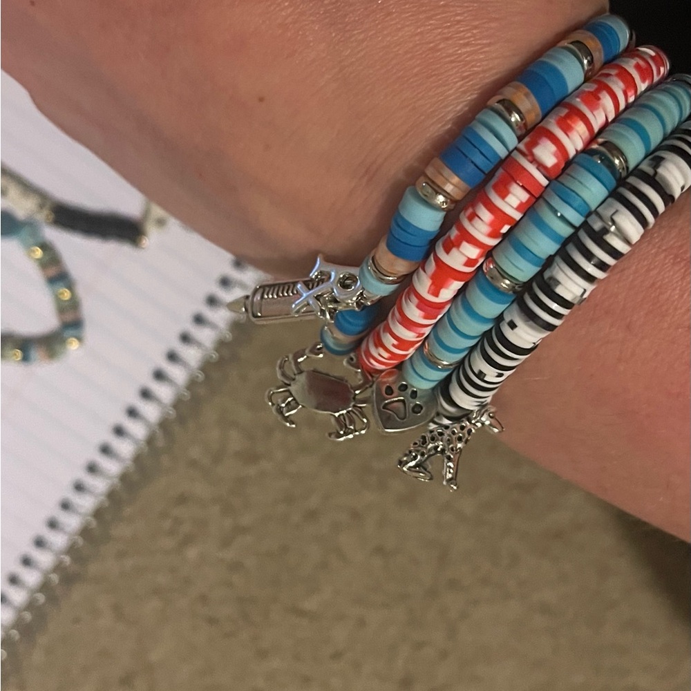 27 Polymer clay Bracelet bundle